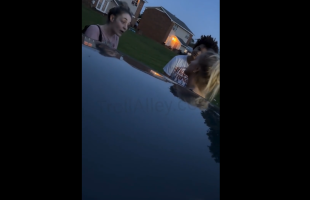 A Unpregnant White Girl And A Pregnant White Girl Gets Into A Altercation Between Their Boyfriend And Babyfather Which Is The Same Man
