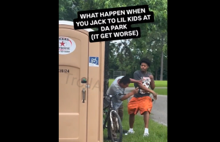 Migrant Gets Caught Wacking In A Park And Gets Taught A Lesson