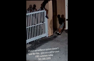 4 Boys Jumped Over A Gate To Steal Multiple  Bikes And Then Broke The Lock After To Get Out In Florida