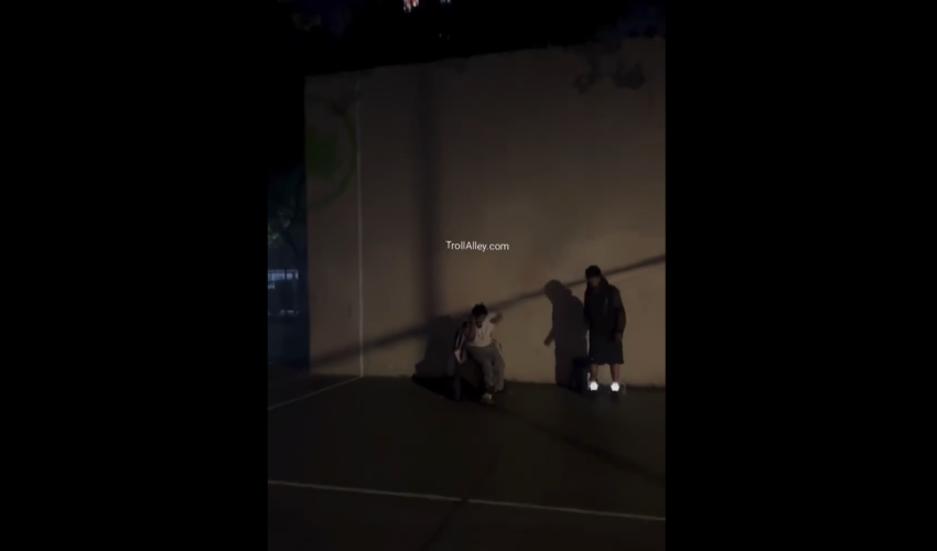 Man Makes Two Addicts Leave A Kids Park That His Kids Play At After He Seen Them Using Needles At Night