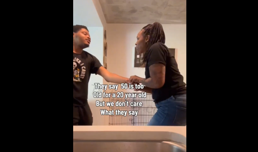 50 Year Old Woman Shows Off Her 20 Year Old Boyfriend And Said She Don’t Care What People Say Or She Don’t Care About The Age Difference
