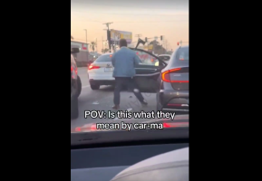 Man Kept A Sludge Hammer In His Car Just In Case He Got Into A Road Rage And It Came In Handy