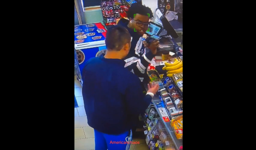 Homeless Man Got Mad And Did This To A Customer After He Didn’t  Want To Give Him Money