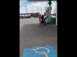 Man Goes Off On A Older Man After He Thought He Was Gonna Check Him Like He Did A White Guy On A Motorcycle