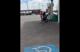 Man Goes Off On A Older Man After He Thought He Was Gonna Check Him Like He Did A White Guy On A Motorcycle