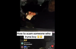 Man Pretends Be Police Just To Get 40 Dollars From A Buyer That Pulled Up To Buy A Woman For Fun Time