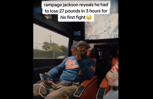 Rampage Jackson Said He Had To Lose 27 Pounds In 3 Hours For His First Fight In Japan