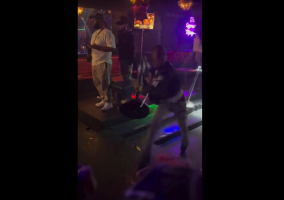 Gay Man Grabbed The Whole VIP Pole After A Straight Guy Kept Harassing Him
