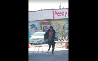 A Candidate Running For Governor Pulled Up On A Gang Member And Harasses Him For Sitting At The Store