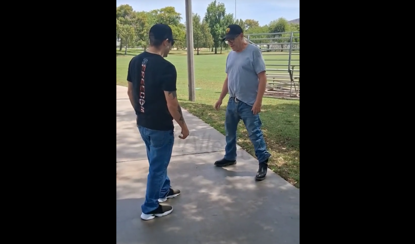 Man Gave A Random Guy 20 Dollars For Him To Kick Him Five Times In His Sensitive Area