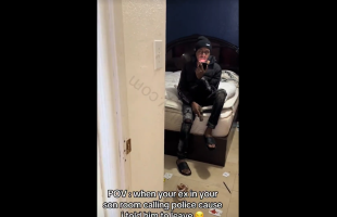 Dude Pulls A Gun On His Girlfriend While Calling Police After He Felt Like She Was A Threat