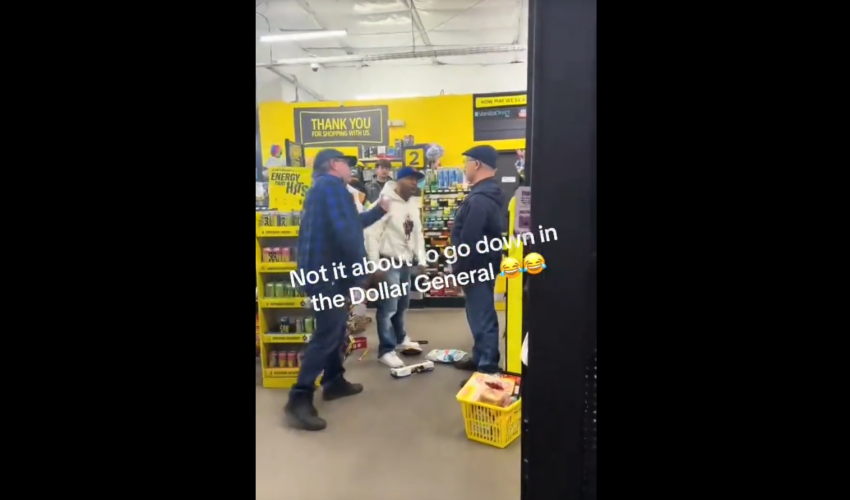 Dude Didn’t Want No Problems After Two Men In A Store Join Forces To Jump A Guy For Talking Crazy