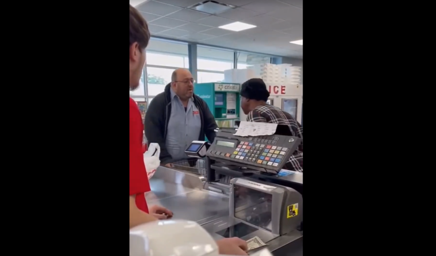 Store Employee Tried To Hold Somebody Grandma Hostage After He Claim That She Was Allegedly Stealing