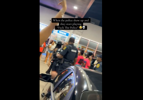Police Pulled Up To Shut Down A Car Scene And Instantly Gets Disrespected