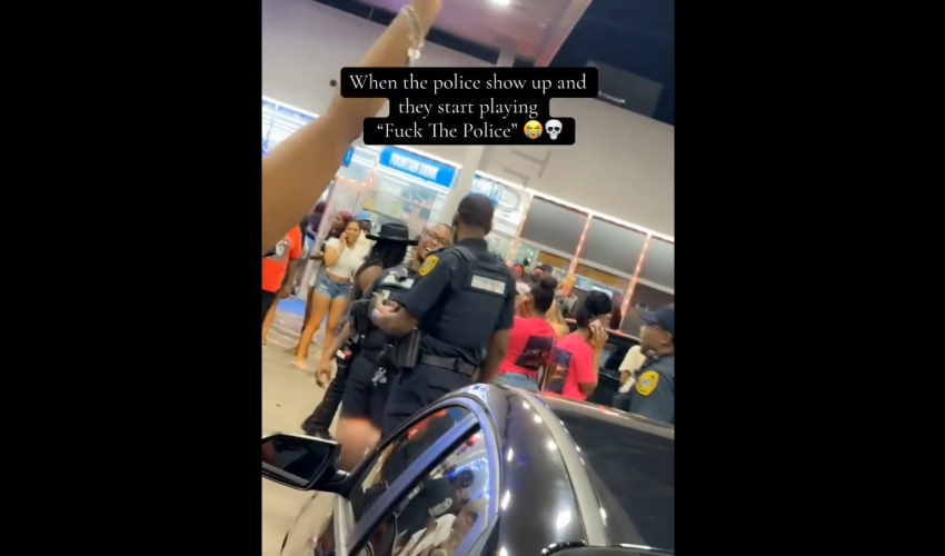 Police Pulled Up To Shut Down A Car Scene And Instantly Gets Disrespected