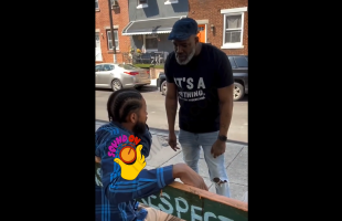 Black Father Wasn’t Playing After He Seen A Guy Pressing His Son On The Block