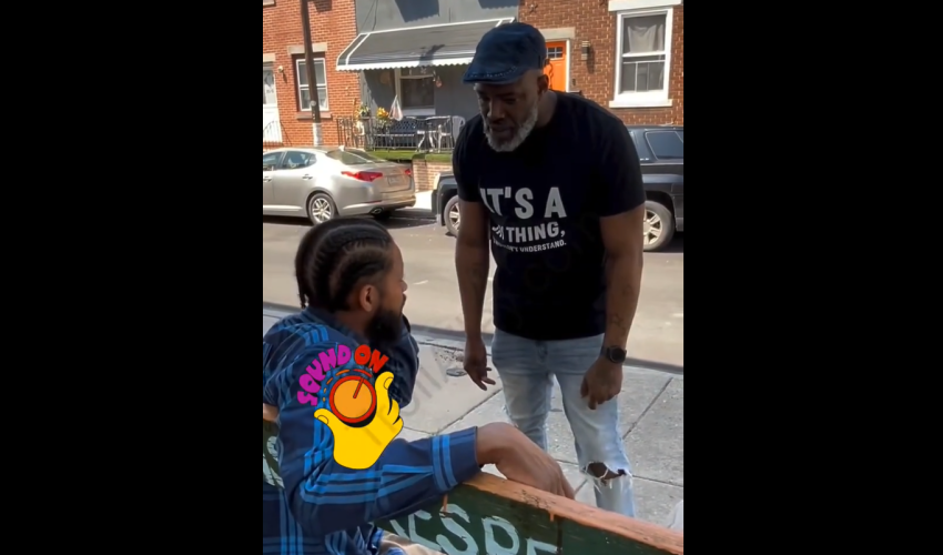 Black Father Wasn’t Playing After He Seen A Guy Pressing His Son On The Block