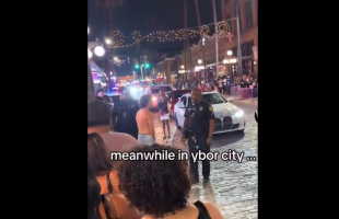 Dude Was Tried To Act Tuff With Police And It Ended Badly
