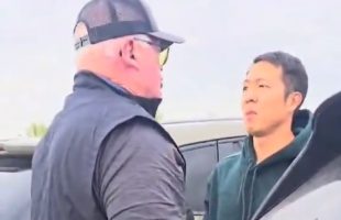 Man Confronted A Guy About Being On His Phone While Driving But Gets Caught Also Drinking And Driving Which Ended The Altercation Quickly