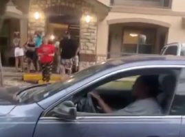 Angry Mother And Father Pulled Up On Their Daughter And Made Her Get In The Car After They Found Out She Pulled Up To Somebody House To Throw Hands With Them