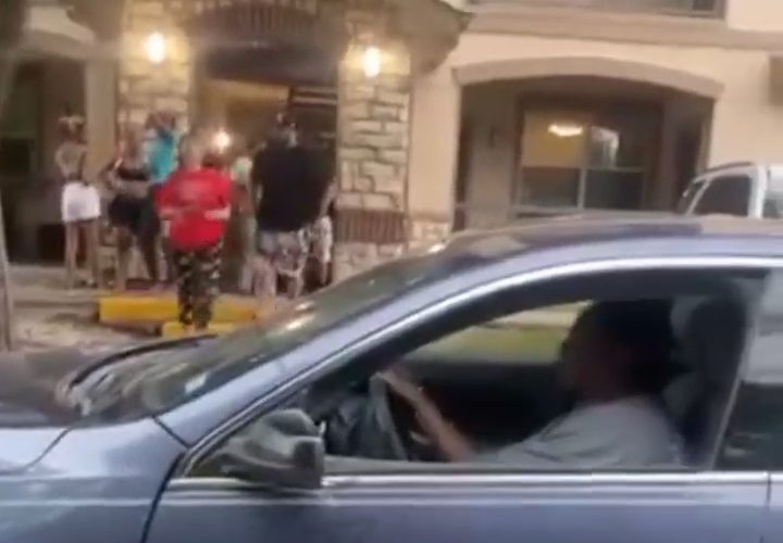 Angry Mother And Father Pulled Up On Their Daughter And Made Her Get In The Car After They Found Out She Pulled Up To Somebody House To Throw Hands With Them