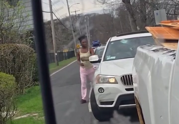 She Got Her Back With A Road Rage Side Swipe