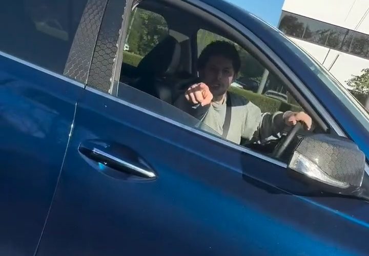 Woman Was Followed Off The Highway By A Unknown Man And Crashed During A Road Rage With Him