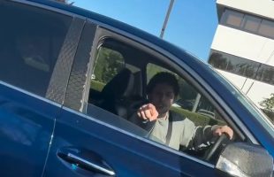 Woman Was Followed Off The Highway By A Unknown Man And Crashed During A Road Rage With Him