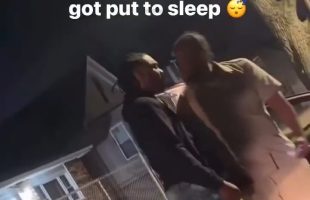 Man Gets Puts To Sleep After Snatching A Man Chain Off His Neck