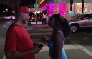 Dude Tried To Break Up A Older Man Talking To A Young Girl Because He Was Younger For Her And She Wasn’t Going For It