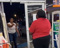 Woman Pulled Up To Another Woman Job And Tried To Make Her Come Out While The Other Woman Tried To Make Her Come In To Throw Hands