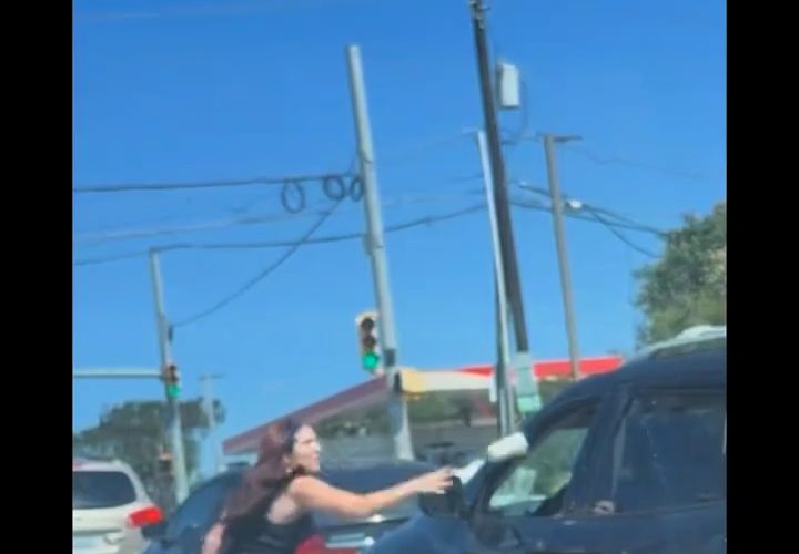 Woman Thought She Was Getting Away After Doing This To Another Woman In Traffic During A Altercation