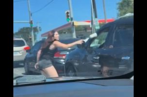 Woman Thought She Was Getting Away After Doing This To Another Woman In Traffic During A Altercation