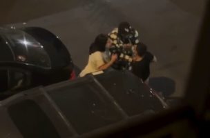 Woman Take Her Car Plates Back During A Argument With Her Boyfriend In New York