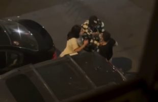 Woman Take Her Car Plates Back During A Argument With Her Boyfriend In New York