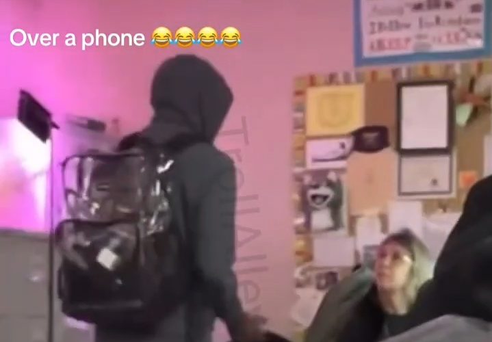 Dude Crashed Out On The Teacher After She Wouldn’t Give His Phone