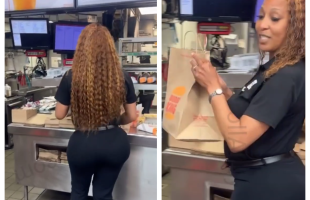 Dude Clowns A Mcdonalds Worker With A BBL For Getting A Attitude With Him