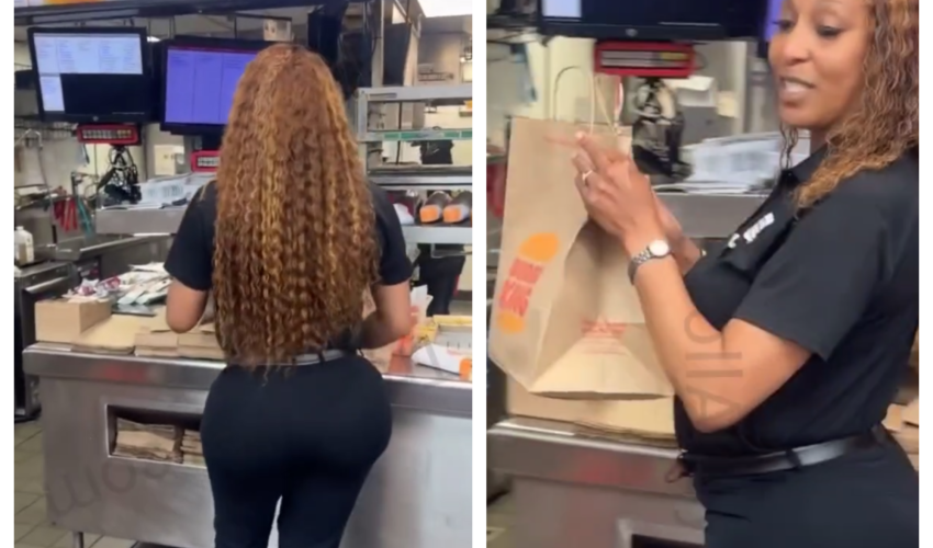Dude Clowns A Mcdonalds Worker With A BBL For Getting A Attitude With Him