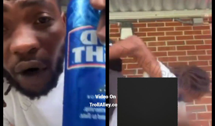 Dude Was On Live Getting Drink While Talking Crazy And Somebody Spawned To His Location Quickly