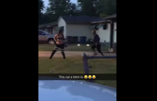 Woman Slung Her Boyfriend Cat Because She Was Mad At Him And He Instantly Rushed Her