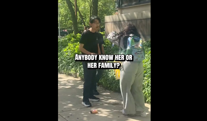 Woman Almost Got Hands Put On Her By A Asian Store Owner After She Was Told To Hand Over The Stolen items But Threw And Damaged Everything She Handed Over But Got Saved By A Black Man