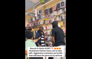 Customer Crashed Out On A Employee After He Refused To Give His Playstation 5 That He Paid Them To Fix