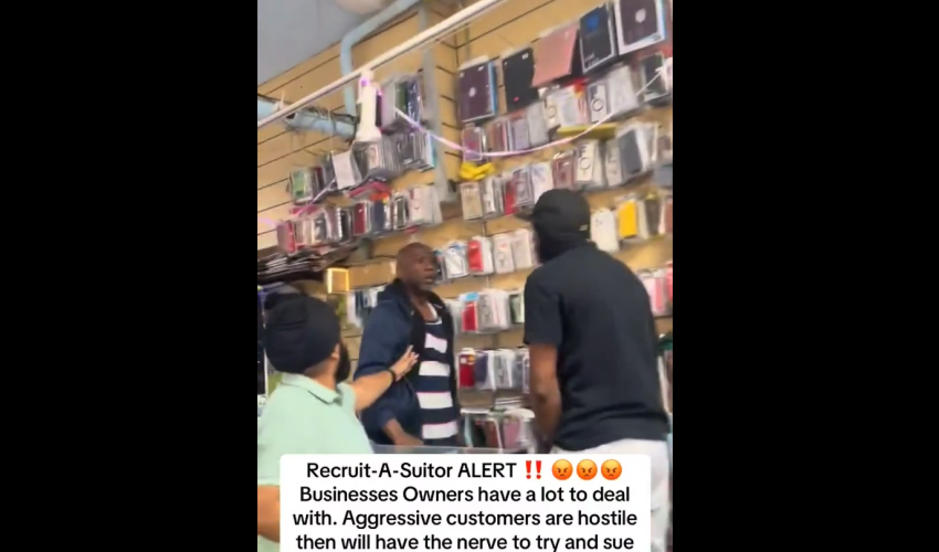 Customer Crashed Out On A Employee After He Refused To Give His Playstation 5 That He Paid Them To Fix