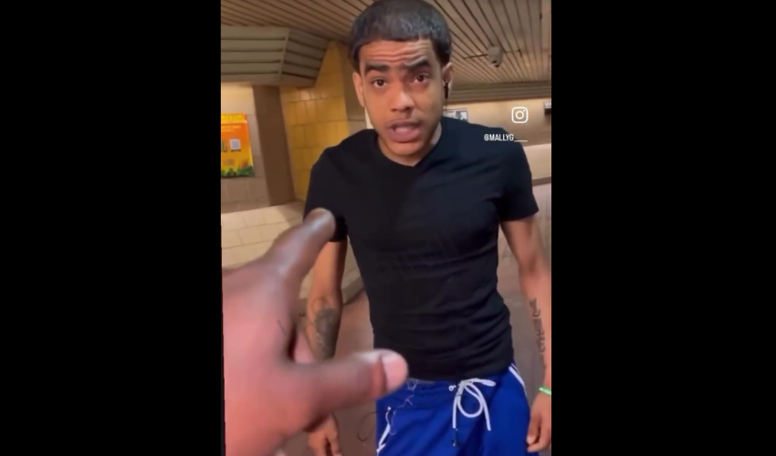 Dude Gets Put To Sleep For Calling A Man A Snitch