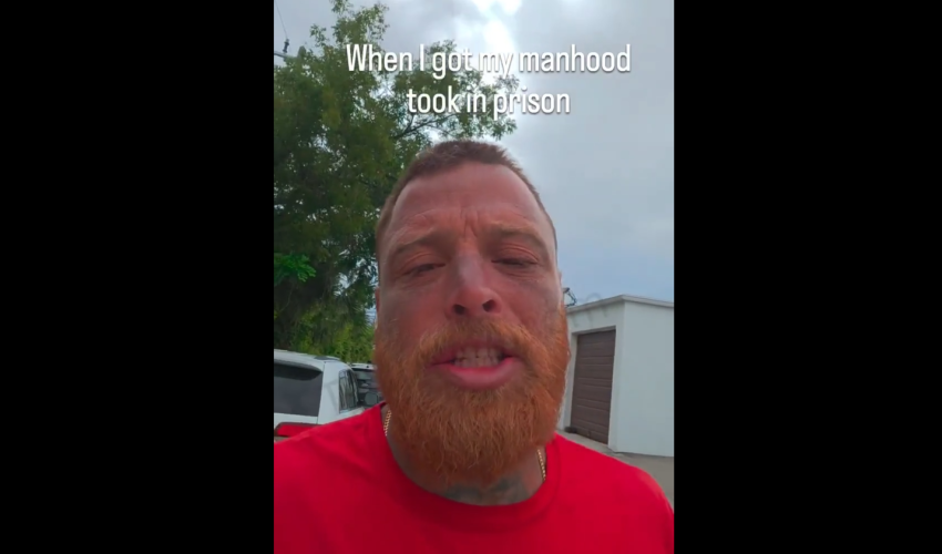 Dude Tells A Story On How He Had To Spread It Open On His First Day In Prison For A Bunch Of Men And Claims Everybody First Day In Prison Is Like That