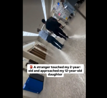 Mother Confronts A Older Guy And Goes Off On Him After He Touched Her 2 Year Old Child And Tried To Talk To Her 12 Year old Daughter