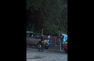 Tow Truck Guy Had To Spray The Blick After Everybody Started Harassing Him For Picking Up A Car