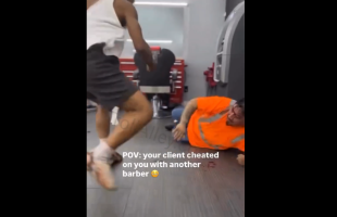 Mexican Guy Couldn’t Mind His Business In A Black Barbershop