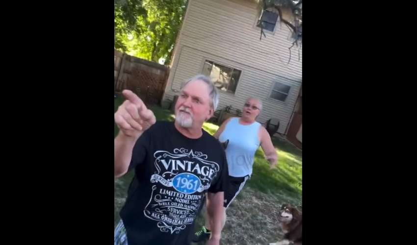 Dude Crashed Out On His Neighbor After He Kept Filming His Wife And Harassing Her