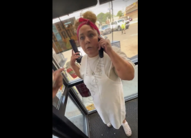 Employee Got Mad Because A Customer Didn’t Ask To Use Store Charger And Threaten Him With Her Alleged Husband